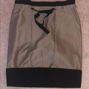 Fitted knee length Paule Ka skirt